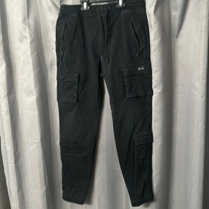 Hollister men’s black cargo pants, size small